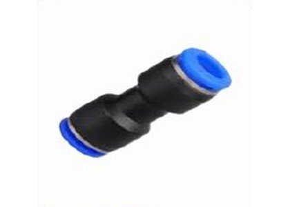 União reta 12mm - plástico