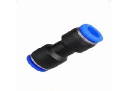 União reta 10mm - plástico