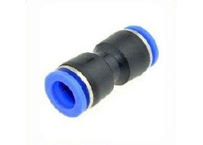 União reta 8mm - plástico