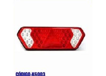 Lanterna luz de placa prata
